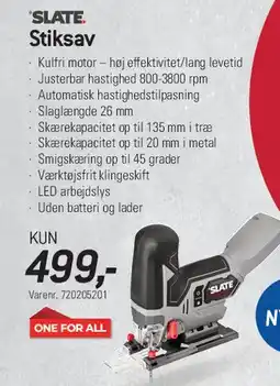 Thansen SLATE Stiksav tilbud