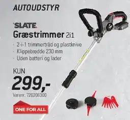 Thansen SLATE Græstrimmer 2-i-1 tilbud