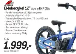Thansen El-løbecykel 12 Apollo RXF DNA tilbud