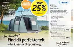Thansen Telt Family AIR tilbud