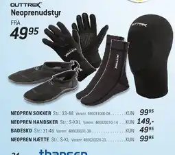 Thansen OUTTREK Neoprenudstyr tilbud