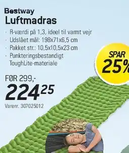 Thansen Bestway Luftmadras (let/varmt vejr) tilbud