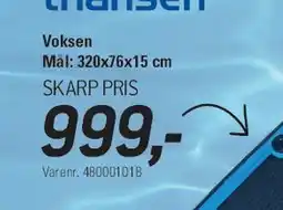 Thansen Paddle board - Voksen tilbud