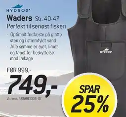 Thansen Waders tilbud
