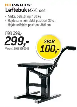 Thansen Løftebuk MX/Cross tilbud