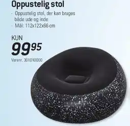 Thansen Bestway Oppustelig stol tilbud