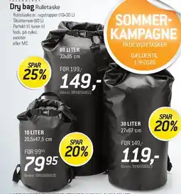 Thansen Dry bag / Rulletaske tilbud