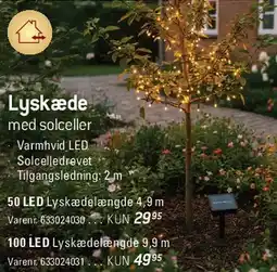 Thansen Lyskæde med solceller tilbud