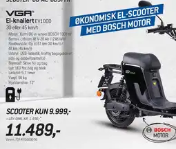 Thansen VGA El-knallert EV1000 tilbud