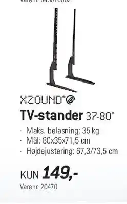 Thansen TV-stander 32-80 tilbud