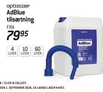 Optimize AdBlue tilsætning