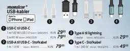 Thansen USB-kabler tilbud