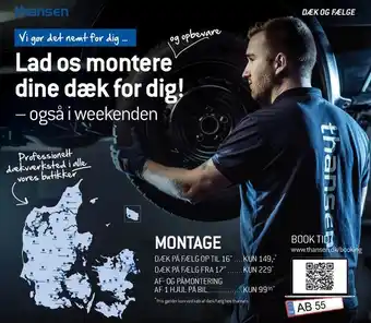 Lad os montere dine dæk for dig! (Montage)