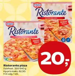 SuperBrugsen Ristorante pizza tilbud