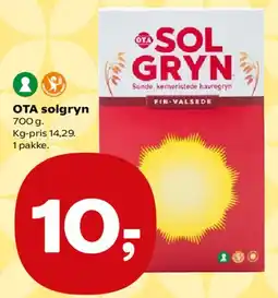 SuperBrugsen OTA solgryn tilbud