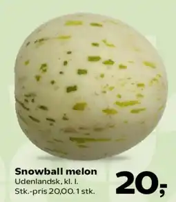 SuperBrugsen Snowball melon tilbud