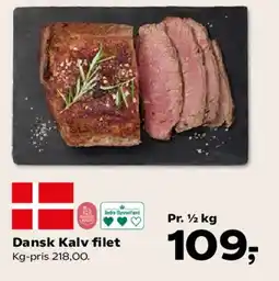 SuperBrugsen Dansk Kalv filet tilbud