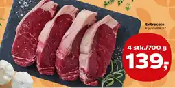 SuperBrugsen Entrecote tilbud