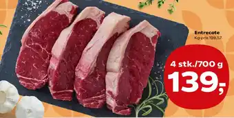 SuperBrugsen Entrecote tilbud