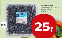 SuperBrugsen Coop blåbær tilbud