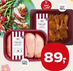 SuperBrugsen Frijsenborg kyllingebrystfilet eller -lårmix tilbud
