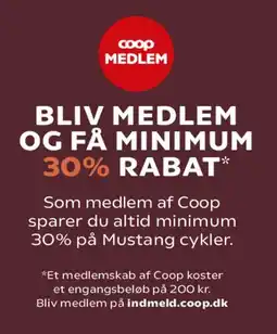 SuperBrugsen Bliv medlem og få minimum 30% rabat tilbud