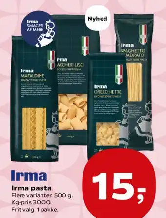 Irma pasta