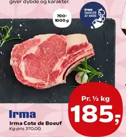 Kvickly Irma Cote de Boeuf tilbud