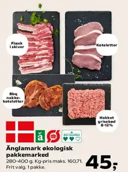 Kvickly Änglamark økologisk pakkemarket tilbud