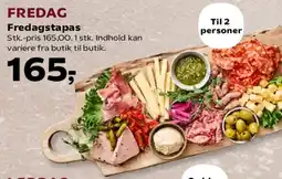 Kvickly Fredagstapas tilbud