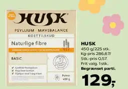 Kvickly HUSK tilbud