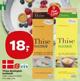 Kvickly Thise økologisk koldskål tilbud