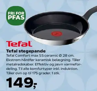 Kvickly Tefal stegepande tilbud