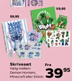 Kvickly Skrivesæt tilbud