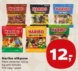 Kvickly Haribo slikpose tilbud