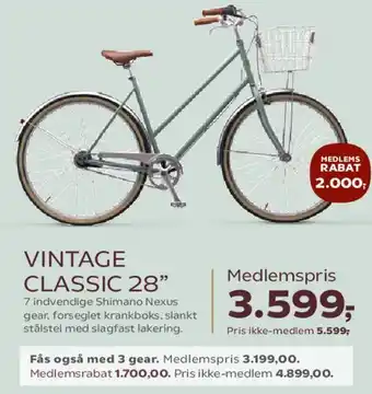 Kvickly VINTAGE CLASSIC 28 tilbud