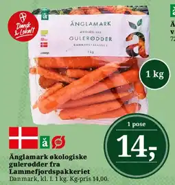 Dagli'Brugsen Änglamark økologiske gulerødder tilbud