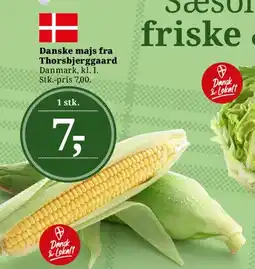 Dagli'Brugsen Danske majs fra Thorsbjerggaard tilbud
