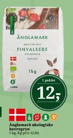 Dagli'Brugsen Änglamark økologiske finvalsede havregryn tilbud