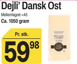 ABC Lavpris Dejli' Dansk Ost tilbud