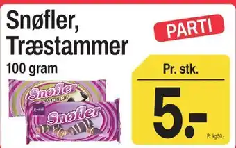 Snøfler / Træstammer