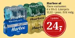 Dagli'Brugsen Harboe øl tilbud