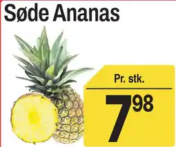 ABC Lavpris Søde Ananas tilbud