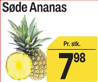 ABC Lavpris Søde Ananas tilbud