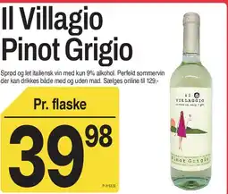 ABC Lavpris Il Villagio Pinot Grigio tilbud