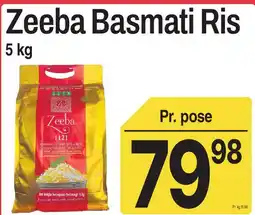 ABC Lavpris Zeeba Basmati Ris tilbud