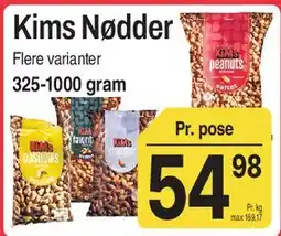 ABC Lavpris Kims Nødder tilbud