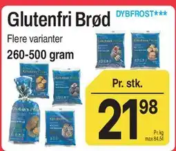 ABC Lavpris Glutenfri Brød tilbud
