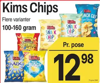 ABC Lavpris Kims Chips tilbud