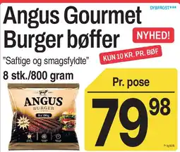 ABC Lavpris Angus Gourmet Burger bøffer tilbud